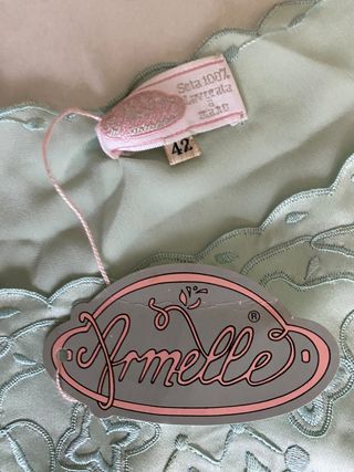 Abito in seta tg 42 IT Vintage Armelle