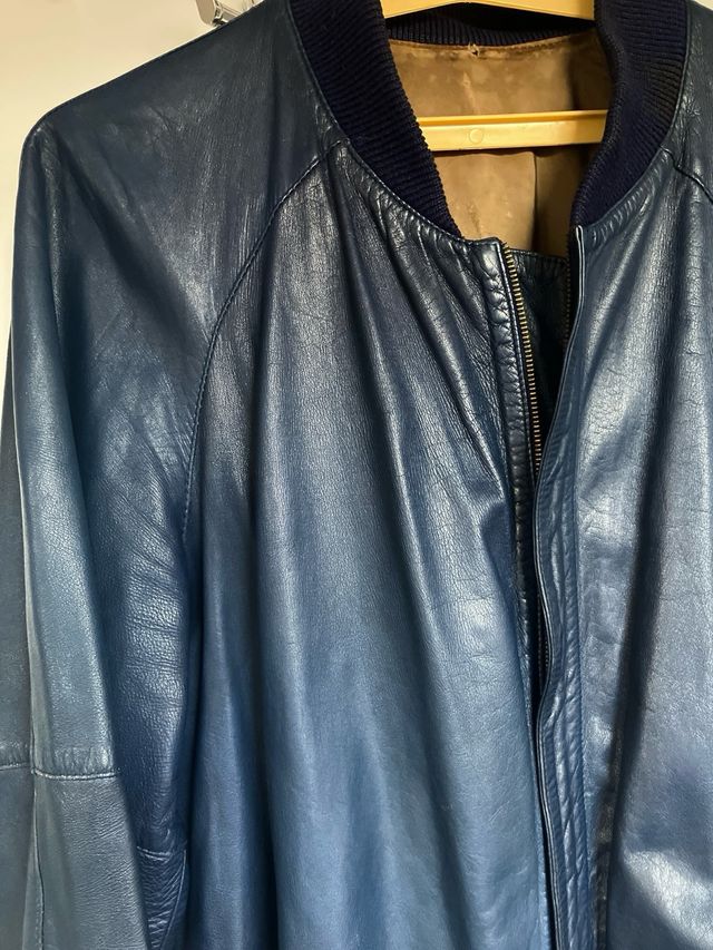 Cazadora de cuero Yanko Vintage