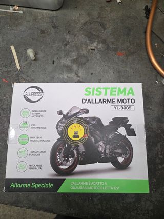 Sistema allarme moto