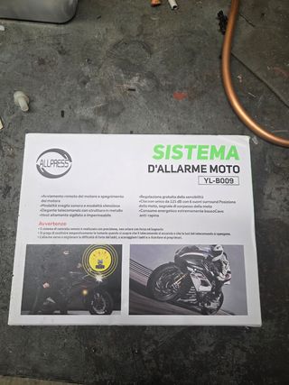 Sistema allarme moto