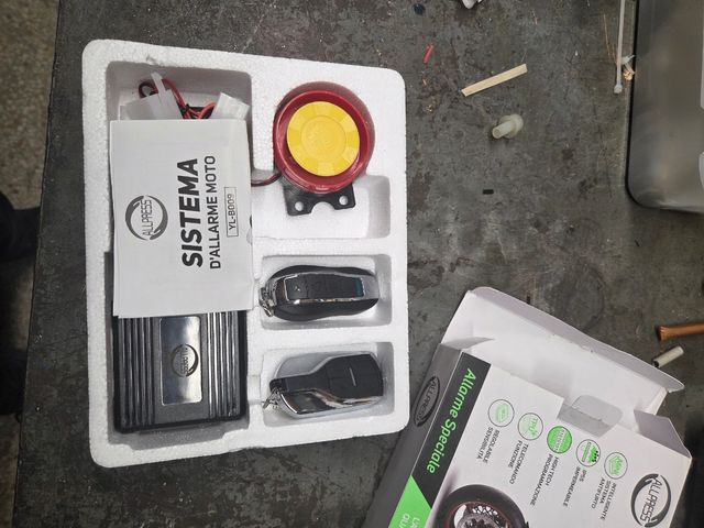 Sistema allarme moto