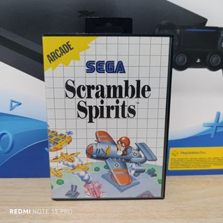 Scramble Spirits Master System 