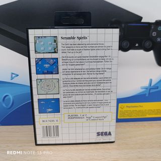 Scramble Spirits Master System 