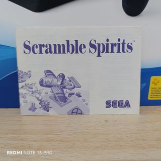 Scramble Spirits Master System 