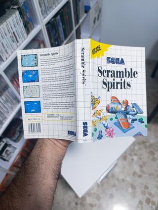Scramble Spirits Master System 