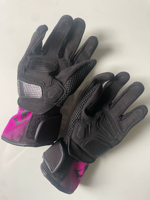 BELA - Guante Textil Twix Lady Negro/Rosa