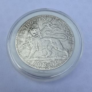 1 birr, 1895 (1903) dell' Etiopia in Argento KM#19