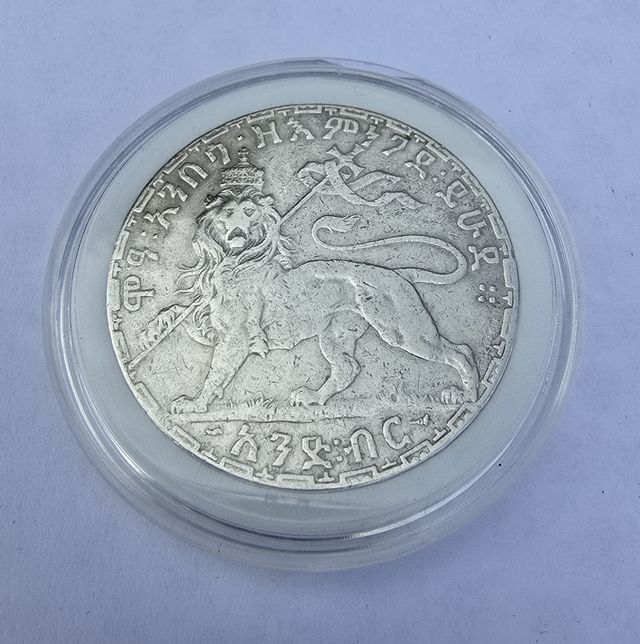 1 birr, 1895 (1903) dell' Etiopia in Argento KM#19