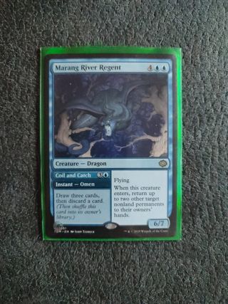 Carta Magic regente del río Marang