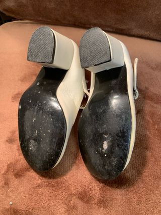 Zapatos tacon niña vintage T22