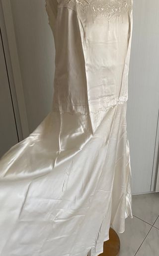 Abito donna Vintage in seta tg 44 IT