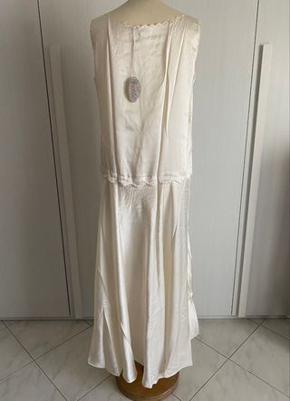 Abito donna Vintage in seta tg 44 IT