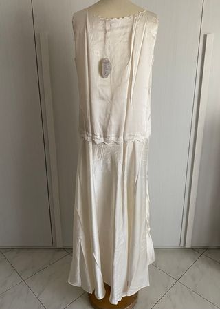 Abito donna Vintage in seta tg 44 IT