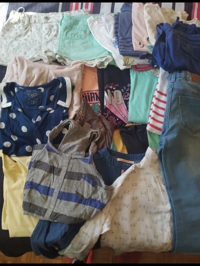 Lote ropa niña.  Talla 9-10