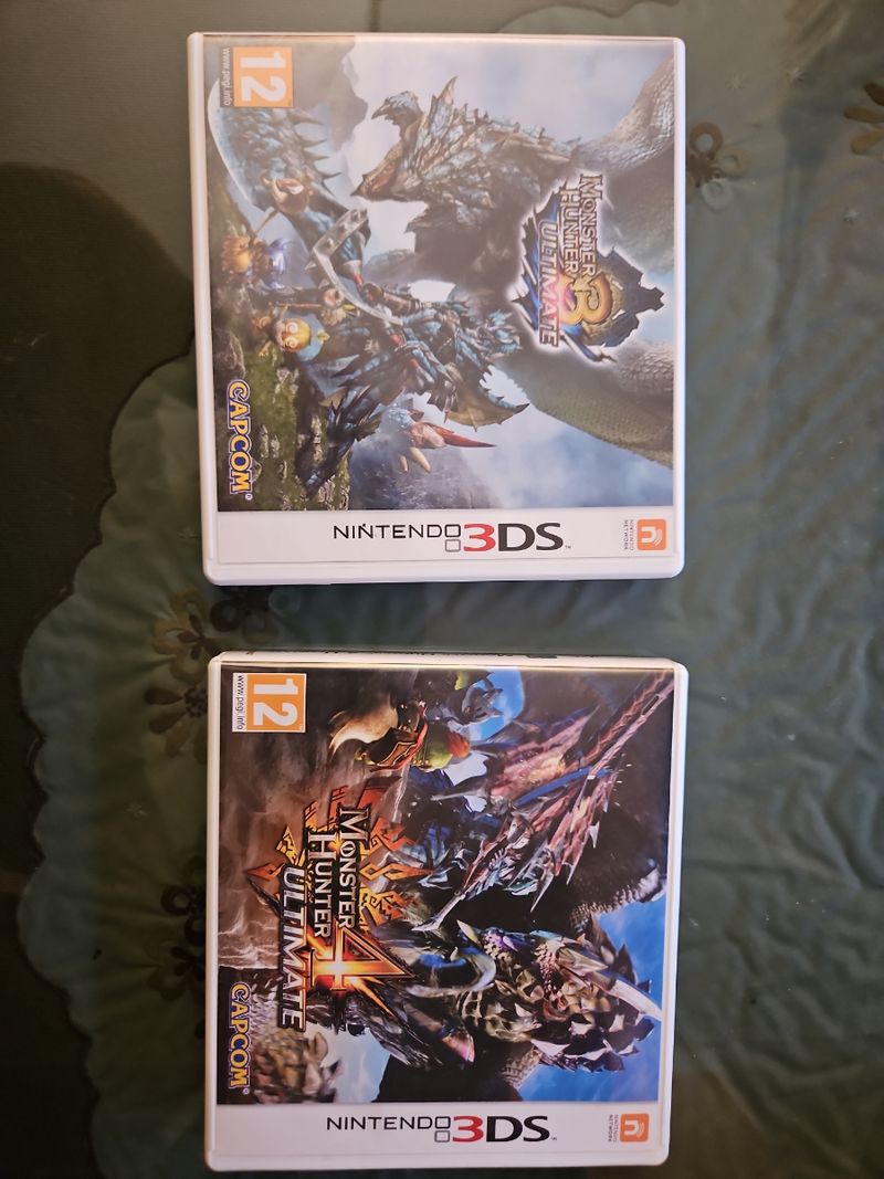 Imagen de Monster Hunter 3 y 4 ultimate 3DS + Funda