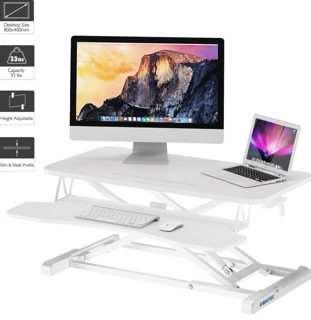 Convertidor escritorio sentado y pie