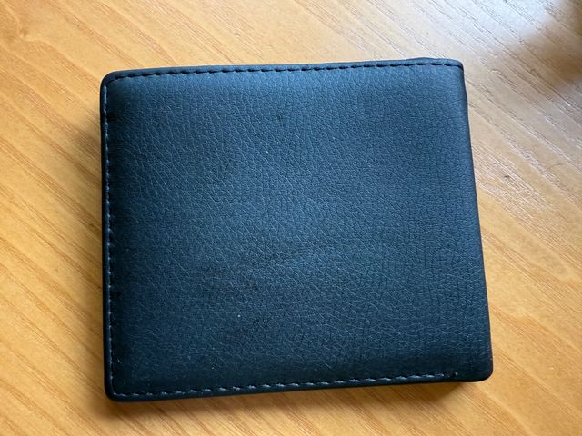 Cartera billetera negra