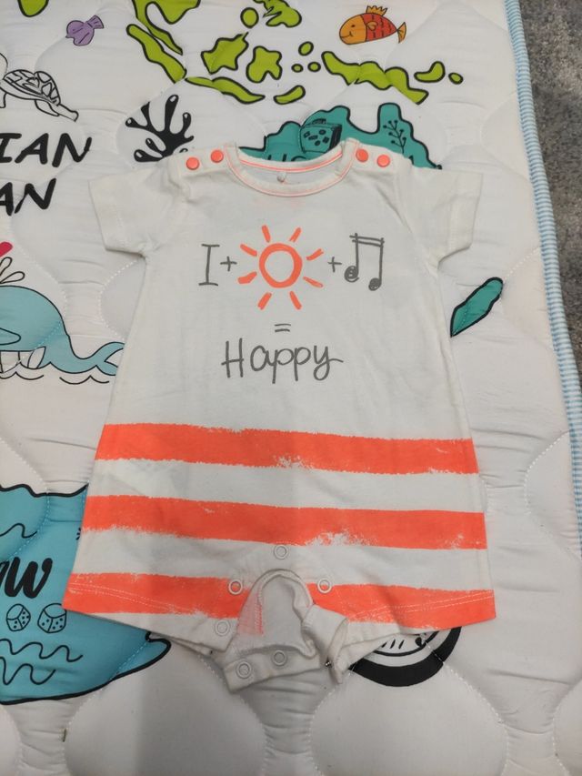 Lote ranitas peleles verano 1 mes