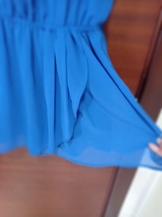 Vestido azul de verano T.38