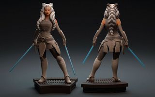 Star wars - Ahsoka Tano mandalorian figura resina