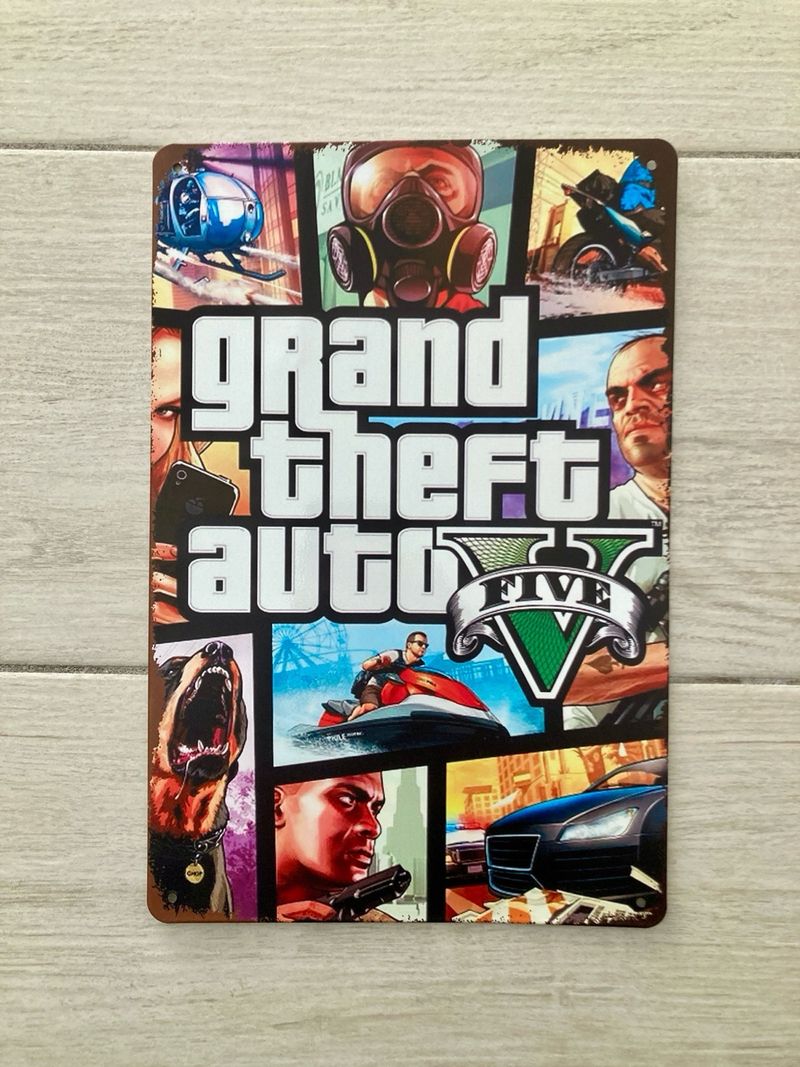 Imagen de Póster de aluminio de Grand Theft Auto V Rockstar Games