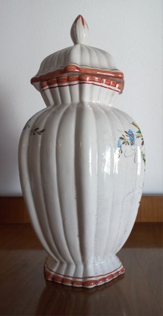 Vaso Bassano con motivo floreale