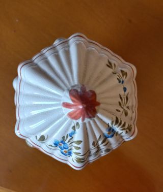 Vaso Bassano con motivo floreale