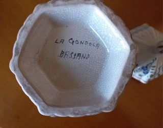 Vaso Bassano con motivo floreale