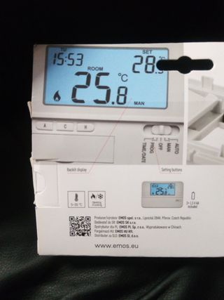 Termostato ambiente digitale