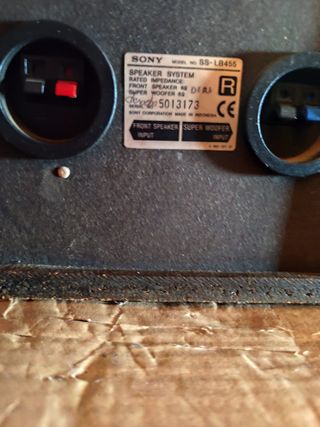 SONY altavoces SS-LB455
