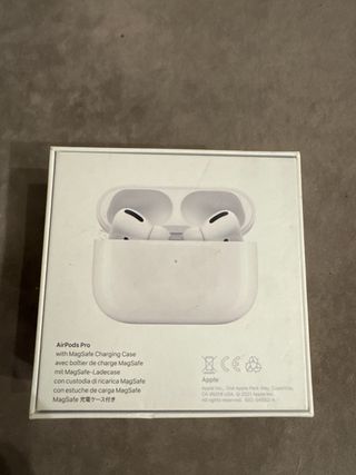 Caja vacía ipods pro completa