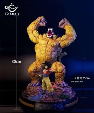 Goku Super saiyan 4 - Dragon ball figura diorama
