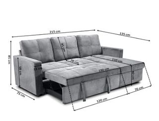 Sofá Cama Chaiselong! Oferta!!