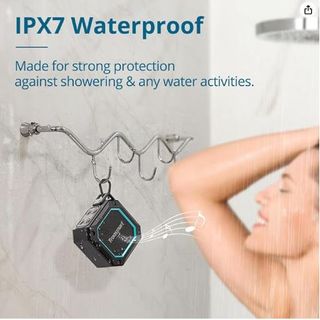 ALTAVOZ PORTÁTIL IMPERMEABLE IPX7 DUCHA Y ACAMPADA