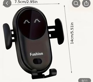 Supporto per cellulare in auto con caricatore USB