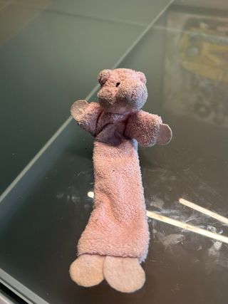 Peluche maiale maialino malleabile segnalibro