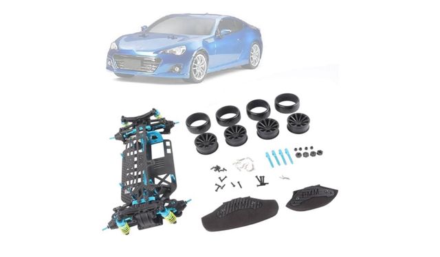 Telaio interasse RC fibra di carbonio TT01/TT01E