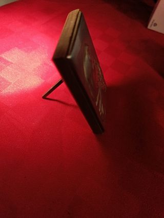 Quadretto argento Madonna con bambino.