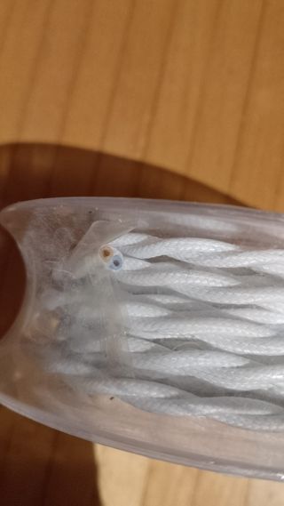 Cavo Elettrico Treccia In Tessuto 5 Mt 2x0,75 Colo