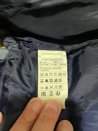 Chaleco niño Benetton