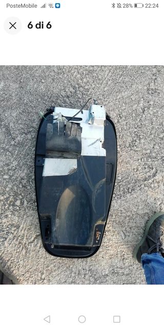 Vano sottosella Kymco xciting r 300 08