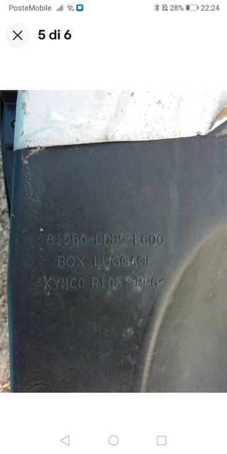 Vano sottosella Kymco xciting r 300 08