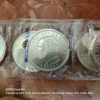 Moneda conmemorativa 40 euros Felipe VI 