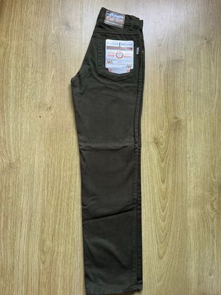 Calças sarja novas
