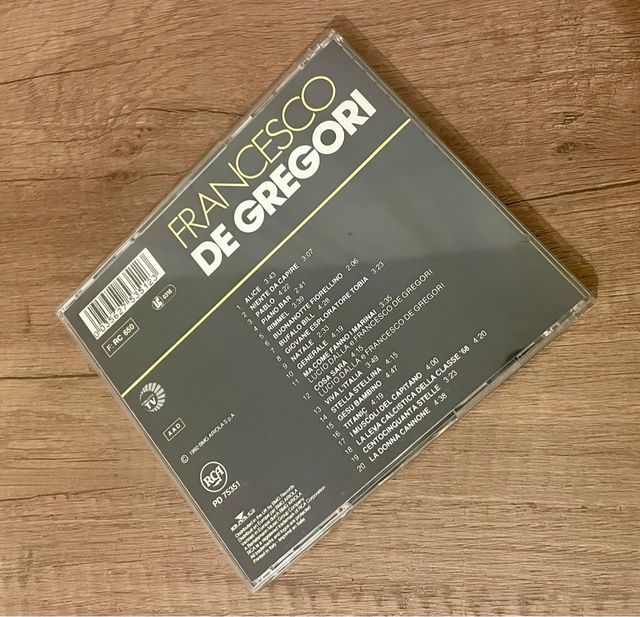 Francesco De Gregori all the best cd