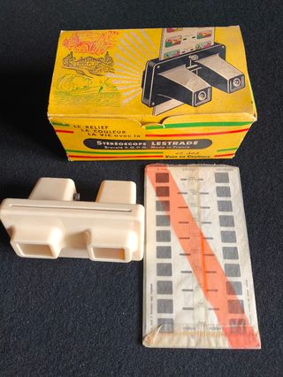 Visor Estereoscópico y ficha costa vasca