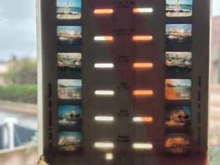 Visor Estereoscópico y ficha costa vasca