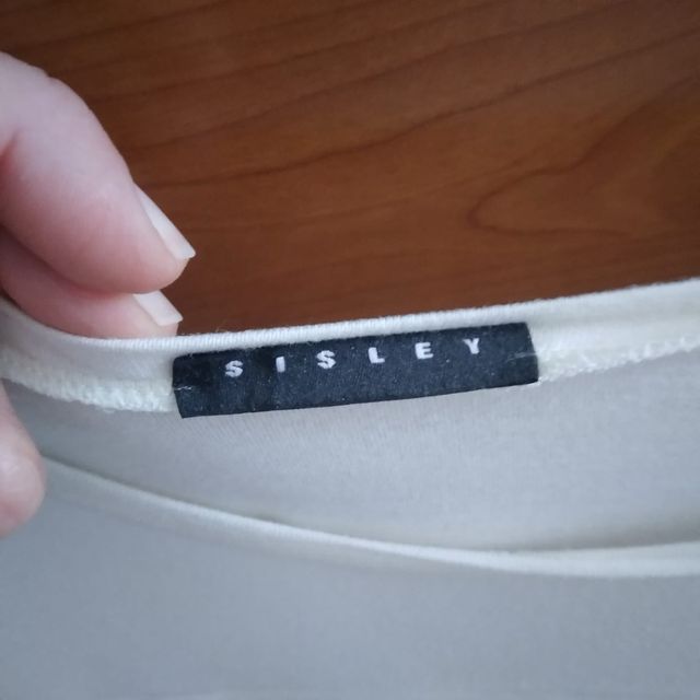 MAGLIETTA SISLEY MANICA LUNGA 