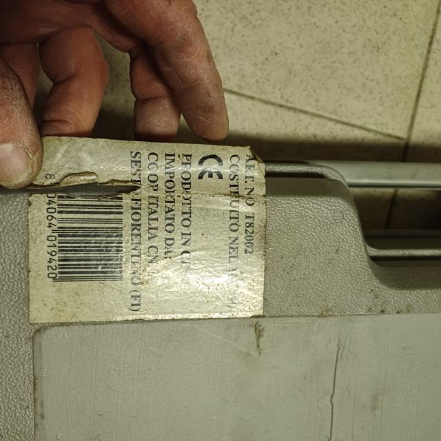 cric idraulico con ruote Nuovo