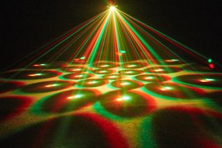 ✅️Cabeza Móvil Ojo de Abeja Triple Beam + Laser